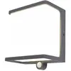 Image de Applique extérieure LED 12W détecteurs gris Lutec Doblo