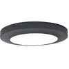 Image de Plafonnier extérieur LED Kayah gris 16,5W 30,5cm Lutec