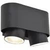 Image de Applique murale extérieure CYPRES gris Lutec GU10 IP44