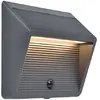 Image de Applique solaire extérieure LED 11,5W détecteur mouvement Lutec