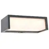 Image de Applique murale solaire extérieure LED 11W gris foncé avec détecteur PIR