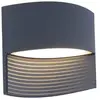 Image de Applique murale extérieure LED LOTUS anthracite Lutec