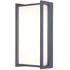 Image de Applique extérieure QUBO anthracite LED 18W IP54 Lutec