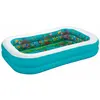 Image de Bestway Piscine gonflable 3D pour enfants - 262 x 175 x 51 cm - Bleu