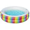 Image de Bestway Aire de jeux aquatique gonflable Arc-en-ciel - 206 x 206 x 51 cm - Multicolore