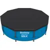 Image de BESTWAY Bâches piscine Noir Ø370 cm
