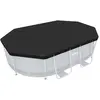 Image de BESTWAY Bâche Hivernage Ovale 305x184 cm - Noir