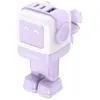 Image de Chargeur Rapide Ugreen Nexode RG Robot GaN 65W 1xUSB-A + 2xUSB-C Rose
