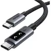Image de Ugreen Câble USB-C vers USB-C tressé - 2 m - Gris