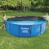 Image de Bestway Bâche 4 saisons pour Piscine Hydrium Slasher /Power /Frame Pool ronde 457/460 cm