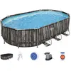 Image de Bestway Power Steel Ovale - 610x366x122 cm