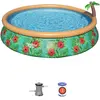 Image de Bestway Piscine Fast Set Paradise Palms 457x84 cm