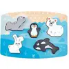 Image de Hape Puzzle tactile en bois Animaux polaires
