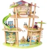 Image de Maisonnette en bois pandas - Vert