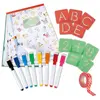 Image de Hape Coffret lettres et chiffres à tracer - 44 pièces