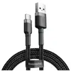Image de Baseus Câble de Charge et Transfert USB-USB-C 3A 1m Gris