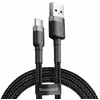 Image de Baseus Câble plat USB-A vers USB-C - 2 m - Noir
