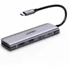 Image de Ugreen Hub USB-C 6-en-1 - Argent
