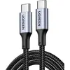 Image de Ugreen Câble USB-C vers USB-C renforcé - 100 W - Noir