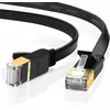 Image de Ugreen CAT 7 Plat Câble Ethernet 1M - Noir