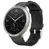 Image de Montre connectée Amazfit Active2 NFC round Black leather+red strap