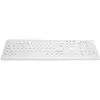 Image de Cherry AK-C8100F-FU1-W/FR Clavier sans fil format standard lavable USB blanc