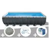 Image de Intex Kit Piscine Tubulaire Rectangulaire Ultra XTR 7,32 x 3,66 m