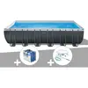 Image de Intex Kit Piscine Tubulaire Rectangulaire Ultra XTR 7,32 x 3,66 m
