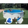 Image de GRE Kit piscine acier Bora Bora ronde 4,80 x 1,22 m Blanc