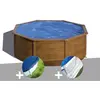 Image de GRE Kit piscine acier Gré Sicilia ronde 3,70