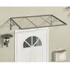Image de Marquise transparente 88x135,5cm gris - 702697 - Vénus 1350 - PALRAM