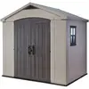Image de Chalet & Jardin ABRI JARDIN RESINE - SYDNEY 86 - 4,5 M² - MARRON ET BEIGE