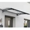 Image de Marquise transparente 150.5x91.5cm gris anthracite - 705531 - Altair 1500 - PALRAM