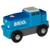 Image de Brio locomotive de fret à pile - Bleu