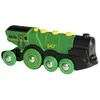 Image de brio Locomotive verte puissante à piles - 33593