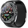 Image de Montre Connectée Avancée de Suivi de la Santé avec ECG et Pression Artérielle Black