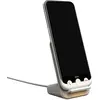 Image de Doro Chargeur sans fil Qi 20W pour Doro Aurora avec Support Vertical et Veilleuse Gris