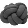 Image de Pouf XL en acrylique et laine gris Knot - Design House Stockholm