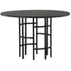 Image de Table à Manger Ronde Copenhagen 115cm Marron