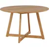Image de Venture home Table à manger ronde - Marron
