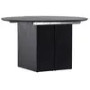 Image de Venture home table à manger extensible ronde - Noir