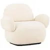 Image de Paris prix Fauteuil design chenille Sevilla - Beige