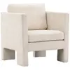 Image de Paris prix Fauteuil bouclette Ragusa - Blanc