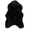 Image de Tapis Imitation Fourrure Katy 60x90cm Noir
