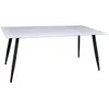 Image de Paris prix Table à manger Polar - Blanc et noir