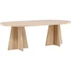 Image de Venture home table à manger ovale - Naturel