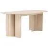 Image de Vind table à manger Tyresö - Bois blanchi