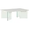 Image de Venture home table basse rectangulaire - Blanc