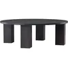 Image de Venture home Table basse ronde - Noir