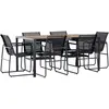Image de Ensemble table de repas et 6 chaises extérieures Lampedusa.